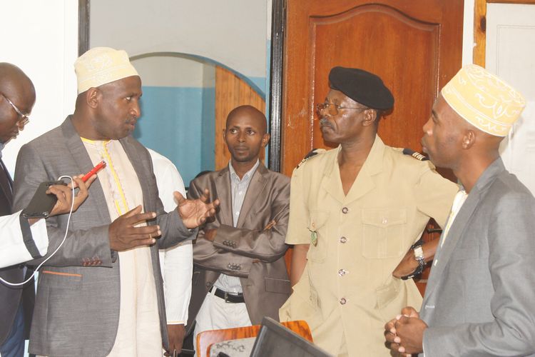 image Visite du ministre de l'Intérieur au COSEP